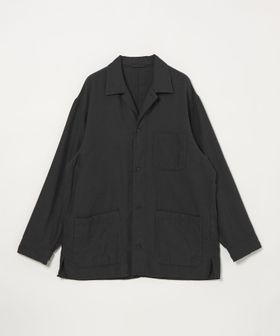 steven alan/＜Steven Alan＞ シルクネップ オープンカラー カバーオール シャツ/カバ―オール