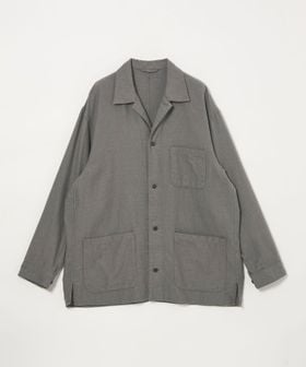 steven alan/＜Steven Alan＞ シルクネップ オープンカラー カバーオール シャツ/カバ―オール