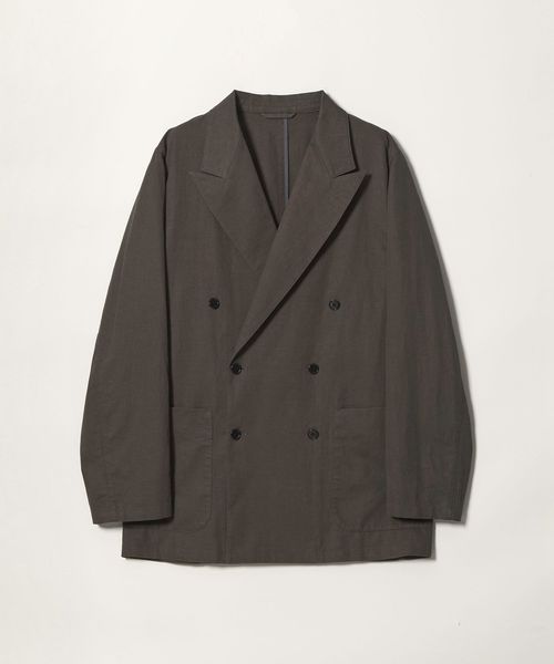 steven alan/＜Steven Alan＞ コットン/リネン ツイル ダブルブレステッド 6B ジャケット/テーラードジャケット