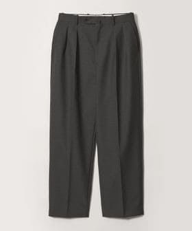 steven alan/＜Steven Alan＞ マットピケ イン ツープリーツ ドレス トラウザーズ II/スラックス