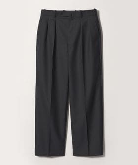 steven alan/＜Steven Alan＞ マットピケ イン ツープリーツ ドレス トラウザーズ II/スラックス