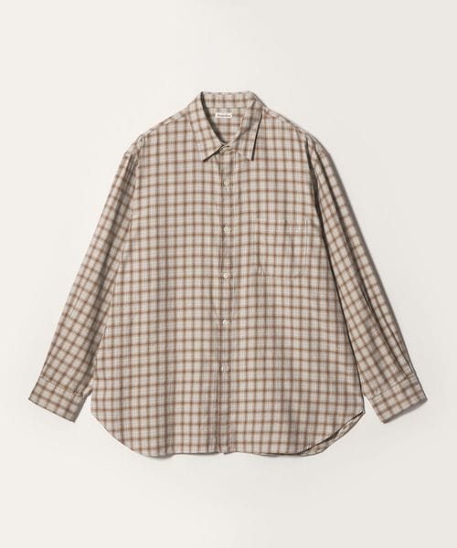 steven alan/＜Steven Alan＞ ネル オンブレチェック レギュラーカラー シャツ LOOSE/シャツ / ブラウス