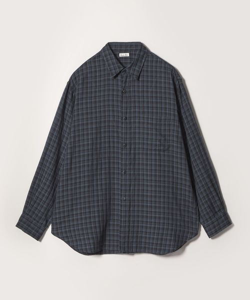 steven alan/＜Steven Alan＞ CC ガーゼ マドラスチェック レギュラーカラー シャツ LOOSE/シャツ / ブラウス