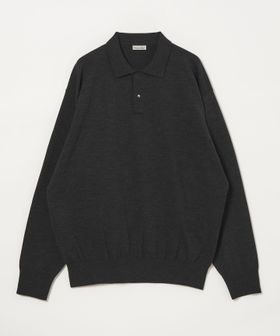 steven alan/＜Steven Alan＞ メランジ ウール オープン ニット 2B ポロシャツ/ニット / セーター