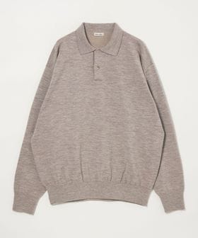 steven alan/＜Steven Alan＞ メランジ ウール オープン ニット 2B ポロシャツ/ニット / セーター