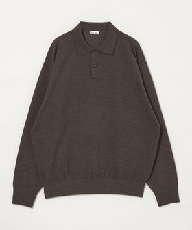 steven alan/＜Steven Alan＞ メランジ ウール オープン ニット 2B ポロシャツ/ニット / セーター