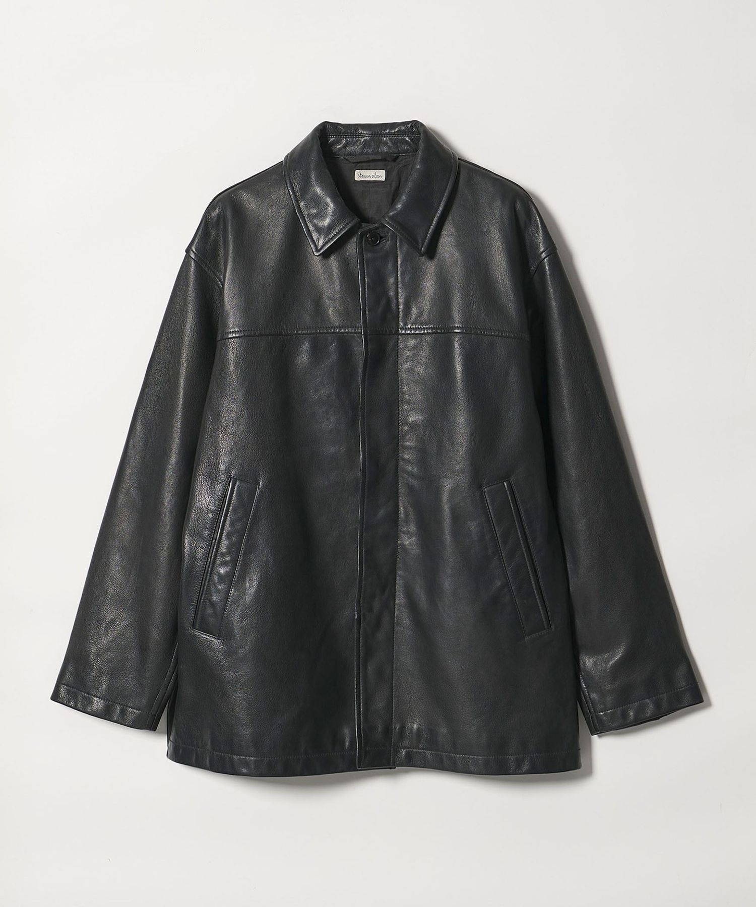 Steven Alan＞ シープレザー カーコート II
