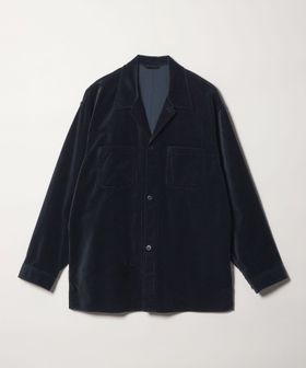 steven alan/＜Steven Alan＞ オーガニックコットン ベルベット オープンカラー オーバー シャツ/シャツ / ブラウス