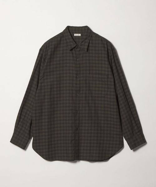 steven alan/＜Steven Alan＞ ネル ギンガムチェック レギュラーカラー シャツ LOOSE/シャツ / ブラウス