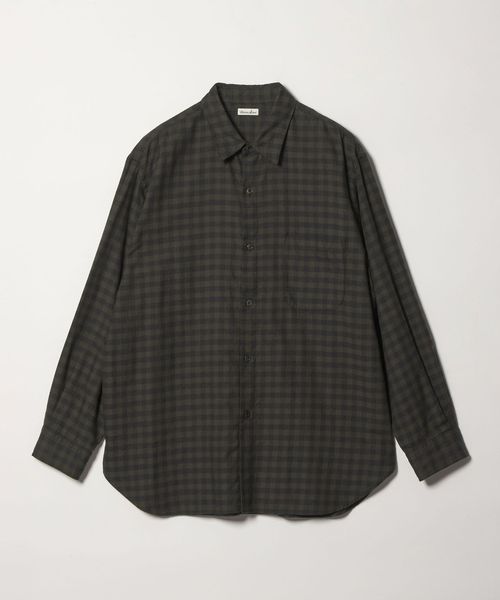 steven alan/＜Steven Alan＞ ネル ギンガムチェック レギュラーカラー シャツ LOOSE/シャツ / ブラウス