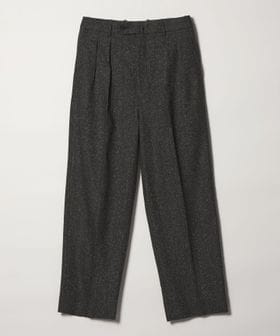 steven alan/＜Steven Alan＞ ネップ ヘリンボーンツイード イン ツープリーツ ドレス トラウザーズ II/スラックス