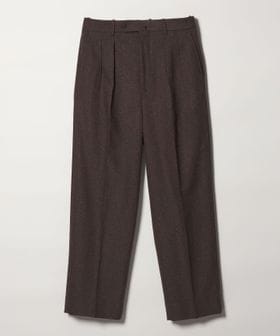 steven alan/＜Steven Alan＞ ネップ ヘリンボーンツイード イン ツープリーツ ドレス トラウザーズ II/スラックス