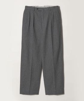 steven alan/＜Steven Alan＞ ブラッシュド フランネル インツープリーツ ドレス トラウザーズ II/スラックス