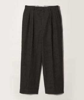 steven alan/＜Steven Alan＞ ブラッシュド フランネル インツープリーツ ドレス トラウザーズ II/スラックス