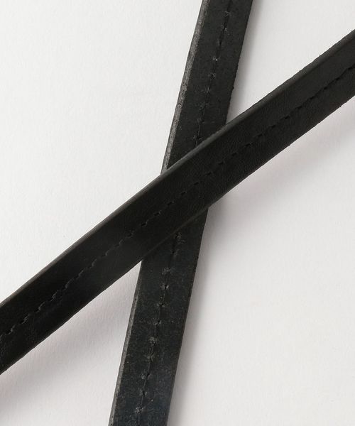 Steven Alan＞LEATHER STITCH BELT/ベルト