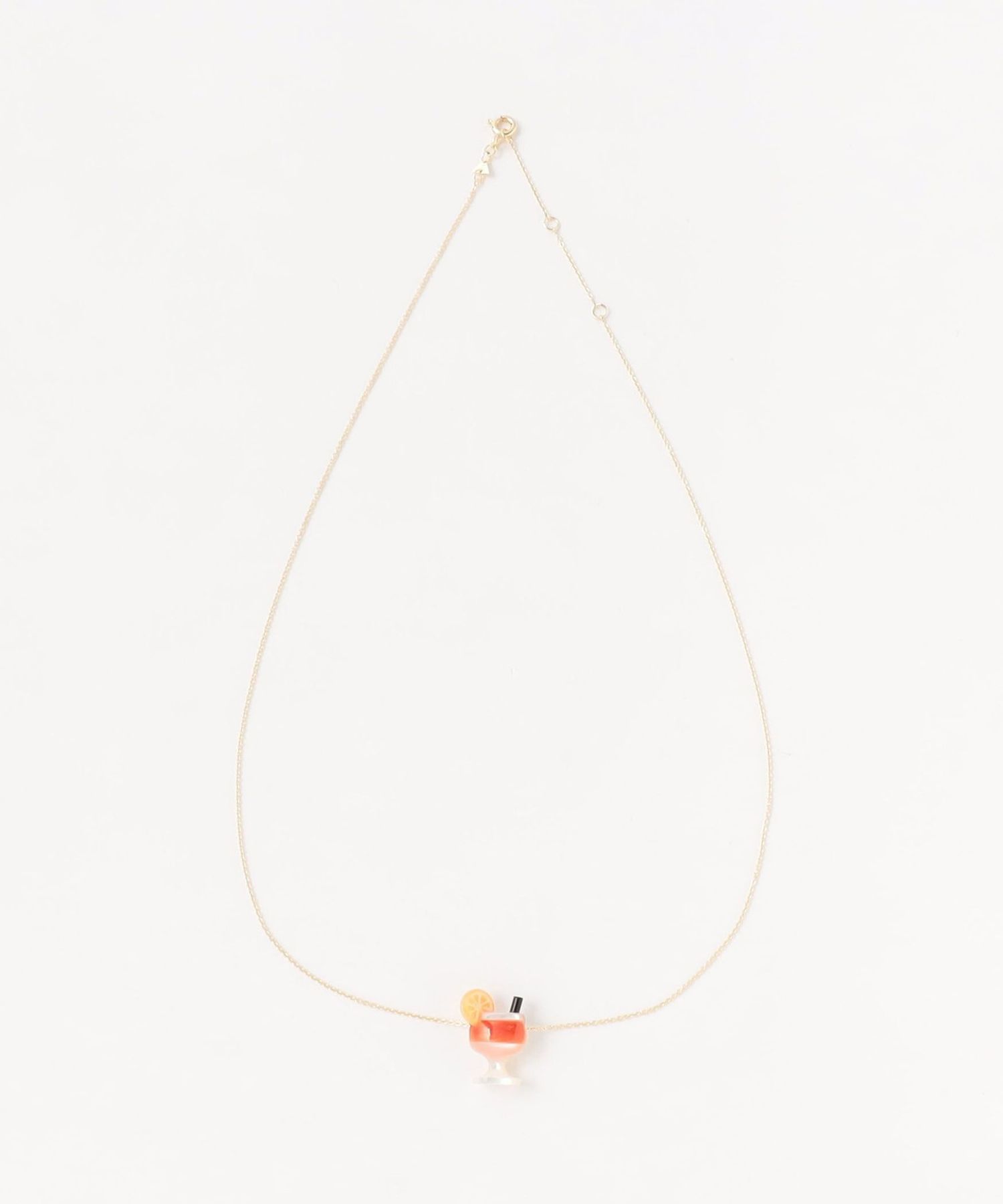 ALIITA＞COCKTAIL MOTIF NECKLACE/ネックレス