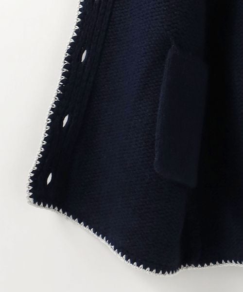 Steven Alan 8218-199-0207 シェットランドウールステッチニットベスト 定価25850円 ネイビー スティーブンアラン 4-1118T 251843 STEVEN ALAN Steven Alan 8218-199-0207 シェットランドウール