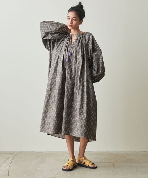 Steven Alan＞FLOWER PRINT DRESS/ワンピース