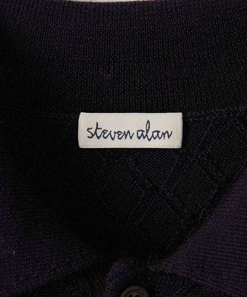 Steven Alan＞WOOL EYELET LONG SLEEVE KNIT/ニット
