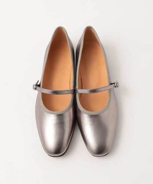 Steven Alan＞レザー ワンストラップ シューズ