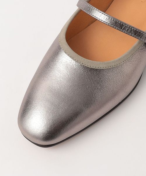 steven alan レザーセンターストラップシューズ Steven Alan＞レザー ワンストラップ シューズ（バレエシューズ