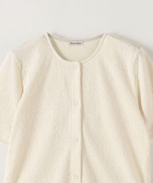 steven alan カーディガン 半袖 Steven Alan＞ハーフスリーブ カーディガン