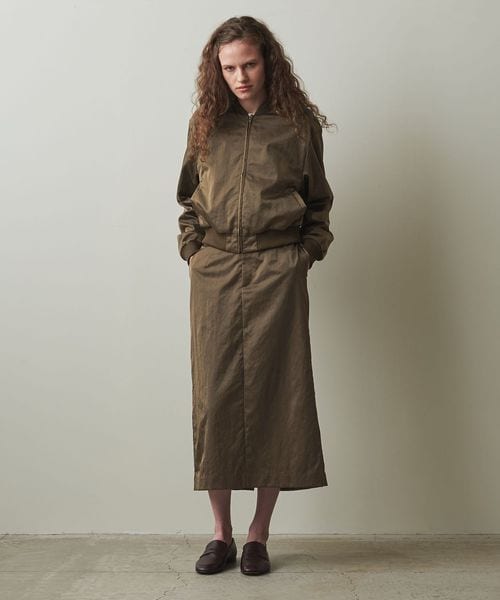 新品未使用 Steven Alan ナイロン ロング スカート　Mサイズ Steven Alan＞ナイロン ロング スカート