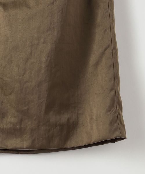 新品未使用 Steven Alan ナイロン ロング スカート　Mサイズ steven alan - 【BLACK】<Steven Alan>ナイロン ロング スカート