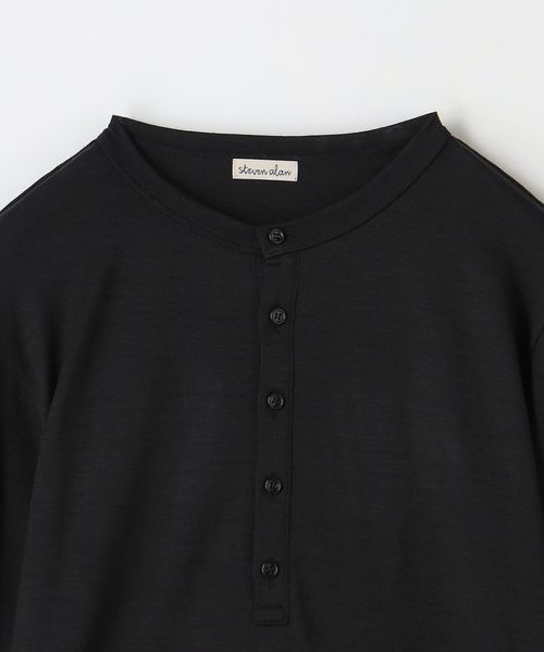steven alan ルーズフィット ヘンリーネック Tシャツ 楽天市場】STEVEN ALAN スティーブンアラン Tシャツ サイズ:M