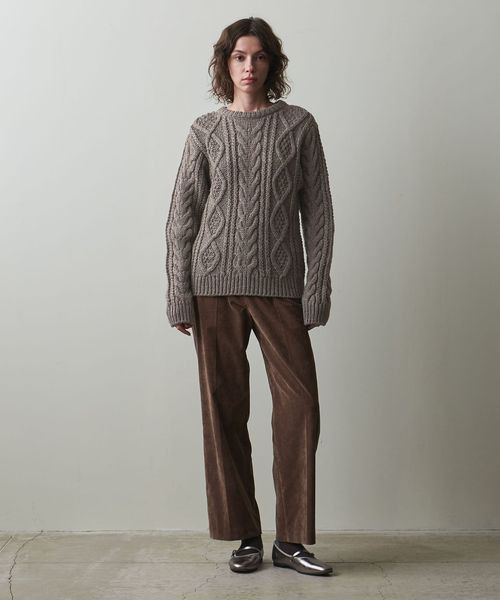 Steven Alan＞ウール ケーブル ニット