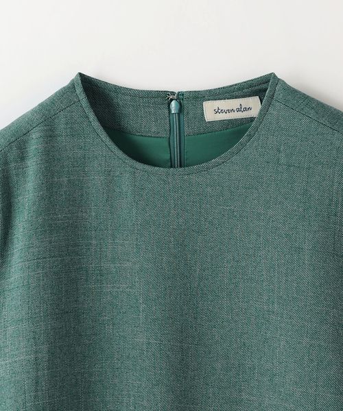 Steven Alan＞ツイル ノースリーブ ワンピース