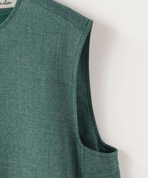 <Steven Alan>ツイル ノースリーブ ワンピース Steven Alan>ツイル ノースリーブ ワンピース