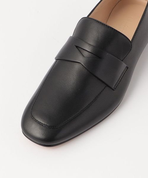 【関税込み】Le Monde Beryl ブラック ソフト ローファー Soft Loafer / Black Placket Leather