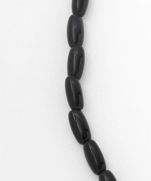 ＜TOILE＞GLASS BEADS NECKLACE CLEAR/ネックレス TOILE＞GLASS BEADS NECKLACE CLEAR/ネックレス
