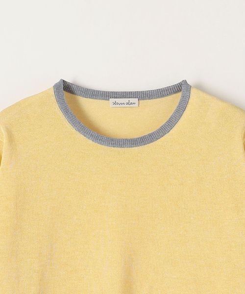 Steven Alan＞リンガー ロングスリーブ プルオーバー