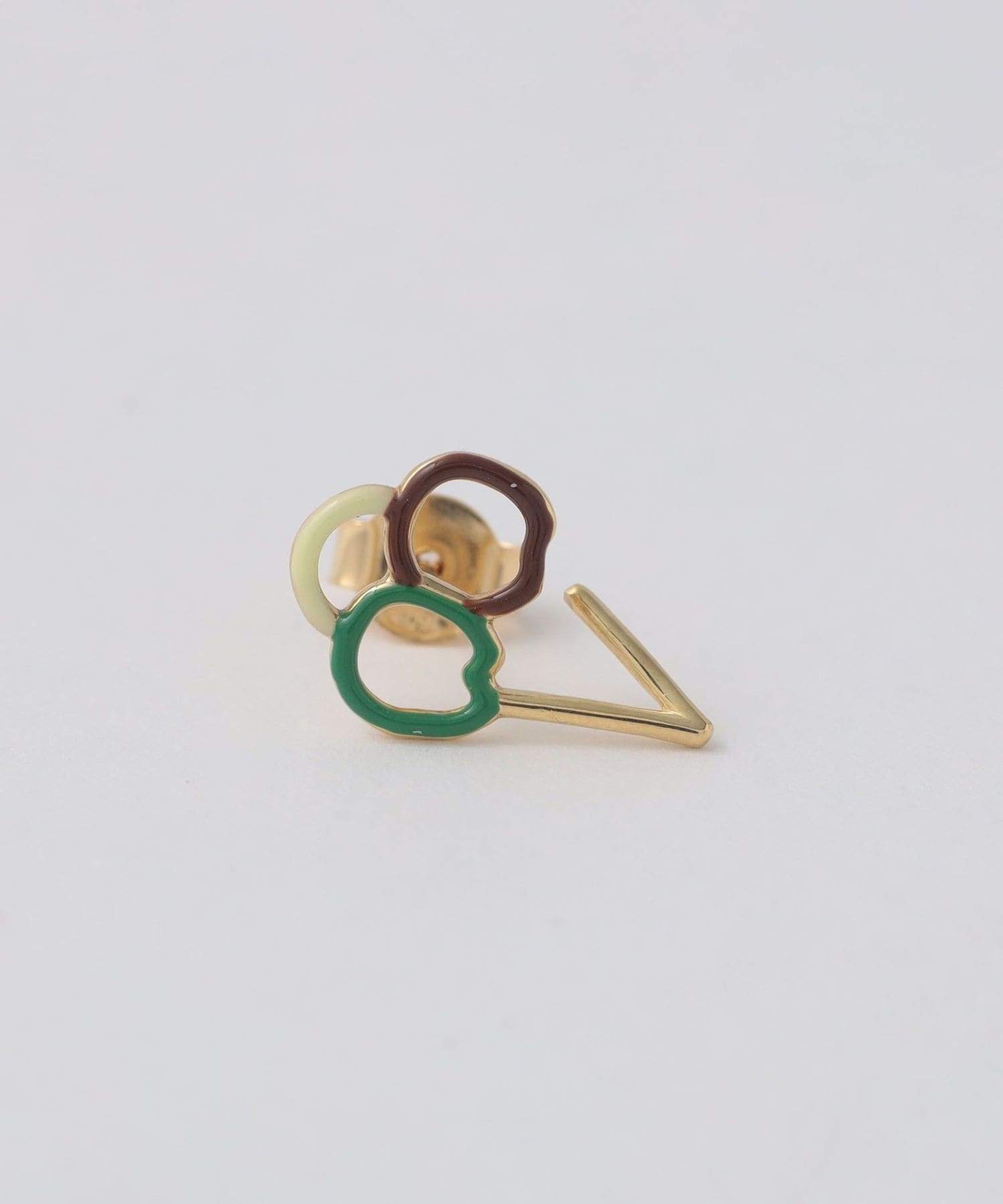 ALIITA＞GELATO MOTIF STUD EARRING/シングルピアス