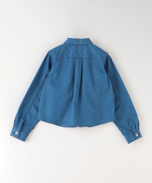 Steven Alan＞12ozデニム シャツ ブルゾン