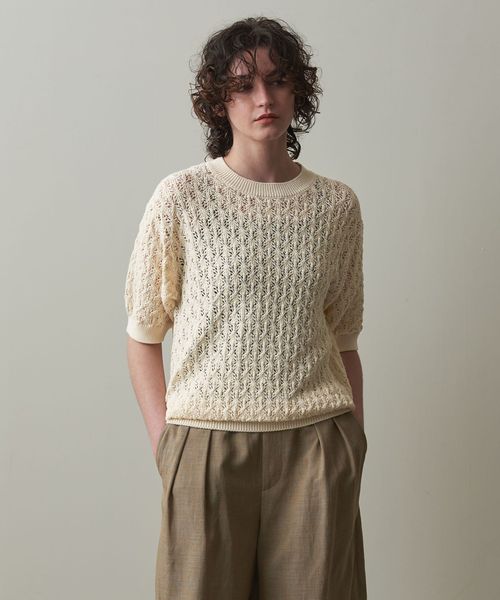 Steven Alan＞コードヤーン プルオーバー ニット
