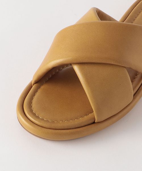 25SS 新作＜Steven Alan＞レザー クロス サンダル・38 25SS 新作＜Steven Alan＞レザー クロス サンダル・38 - メルカリ
