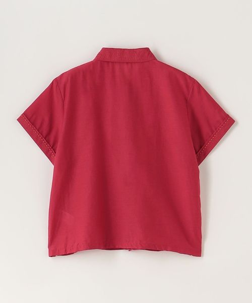 Steven Alan＞コットン シルク ステッチ シャツ