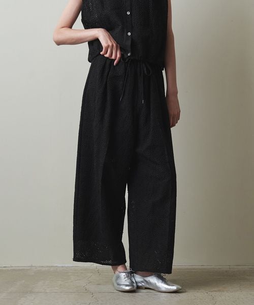 エンブロイダリーレースイージーパンツ UNITED ARROWS LTD. OUTLET｜<Steven Alan>エンブロイダリー