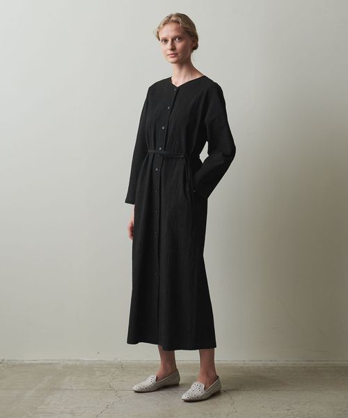 Steven Alan＞コットン Vネック ワンピース