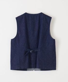 新作人気 Steven Alan＞ライトオンス ベスト デニム ジャケット・アウター