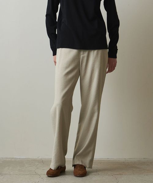 Steven Alan＞セミフレア ネップ パンツ