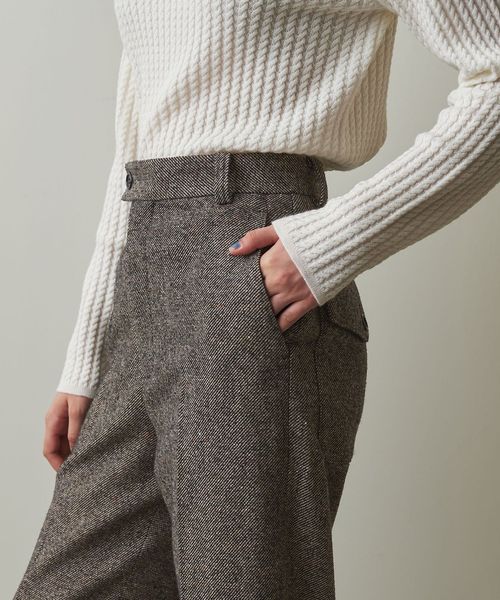 Steven Alan＞ネップ ツイード パンツ