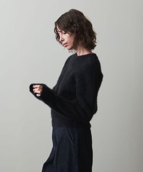 Steven Alan＞ウール フォックス ミックス ニット プルオーバー