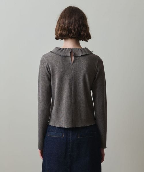 Steven Alan＞ラッフル カラー プルオーバー