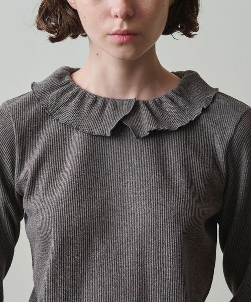 新品 ＜Steven Alan＞ラッフル カラー プルオーバー Steven Alan＞ラッフル カラー プルオーバー