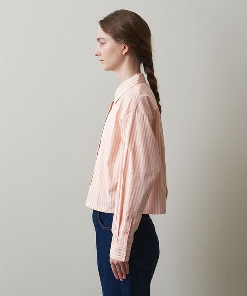 ブラウス シャツ 「Steven Alan」コットン ストライプ シャツ レディース STEVEN ALAN ブラウス シャツ 「Steven Alan」コットン