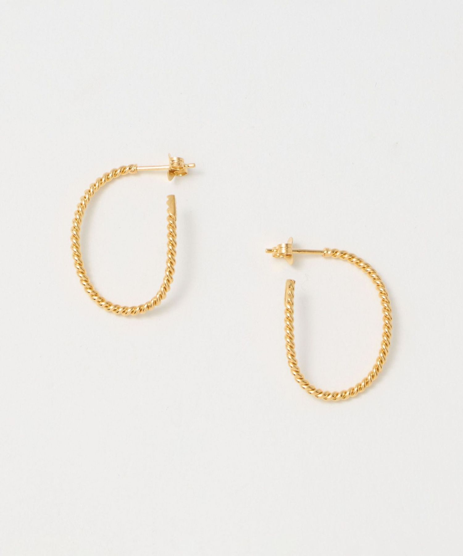 BAR JEWELLERY ゴールドカーブピアス BAR Jewellery EQUILIBRIUM ゴールド ピアス｜トゥモローランド